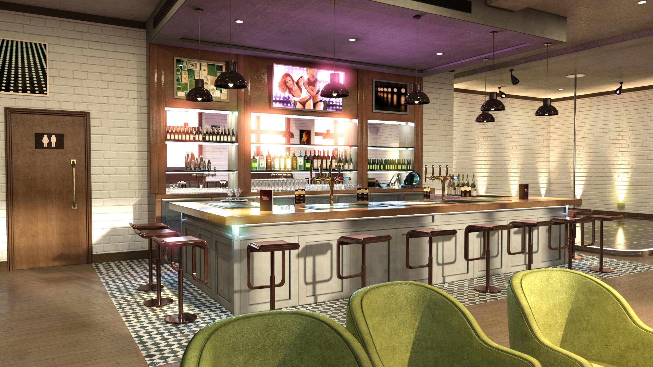 Z 24 Hour Bar - Environment with Poses for Genesis 3 and 8 Z 24 Hour Bar - Environment with Poses for Genesis 3 and 8 by: Zeddicuss, 3D Models by Daz 3D