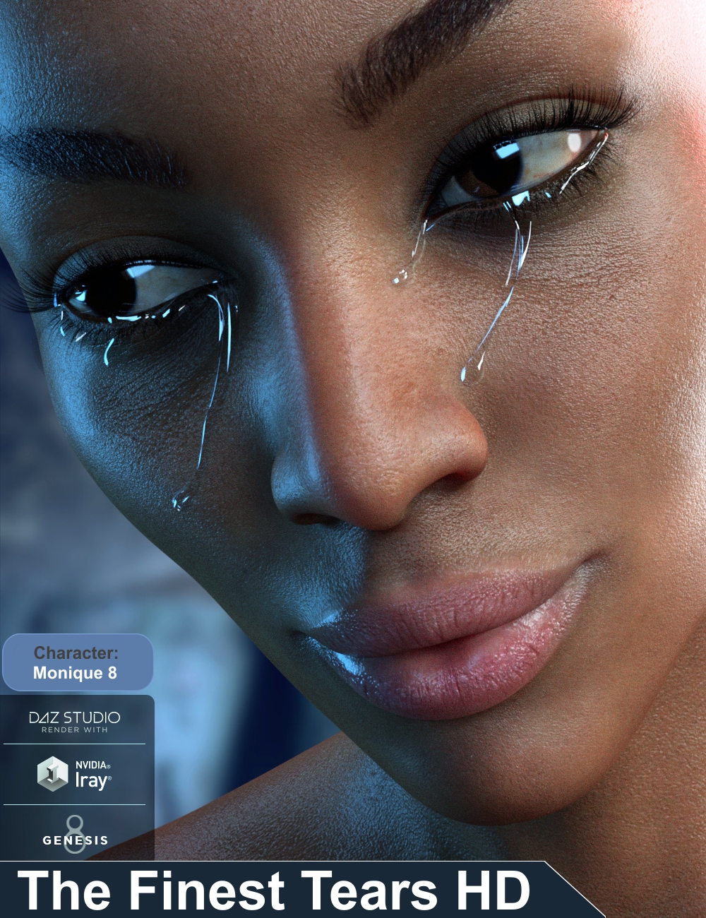 The Finest Tears HD for Genesis 8 Female(s) by: AlFan, 3D Models by Daz 3D