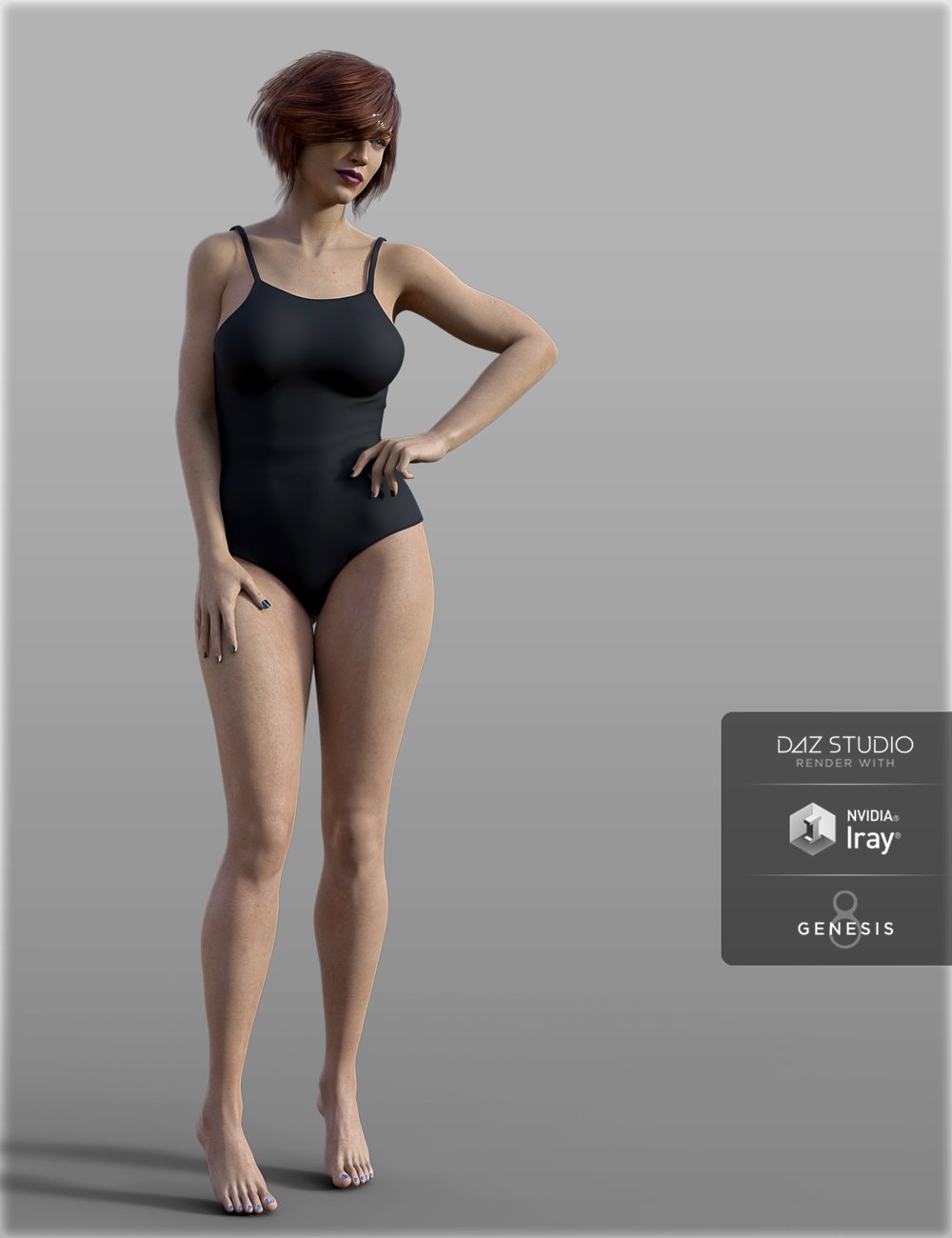 H&C One Piece Swimsuit for Genesis 8 Female(s) H&C One Piece Swimsuit for Genesis 8 Female(s) by: IH Kang, 3D Models by Daz 3D