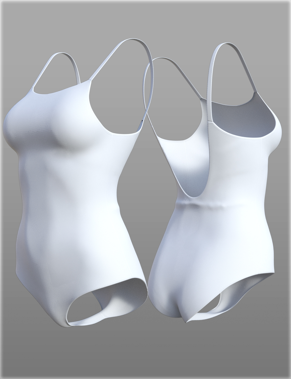 H&C One Piece Swimsuit for Genesis 8 Female(s) by: IH Kang, 3D Models by Daz 3D