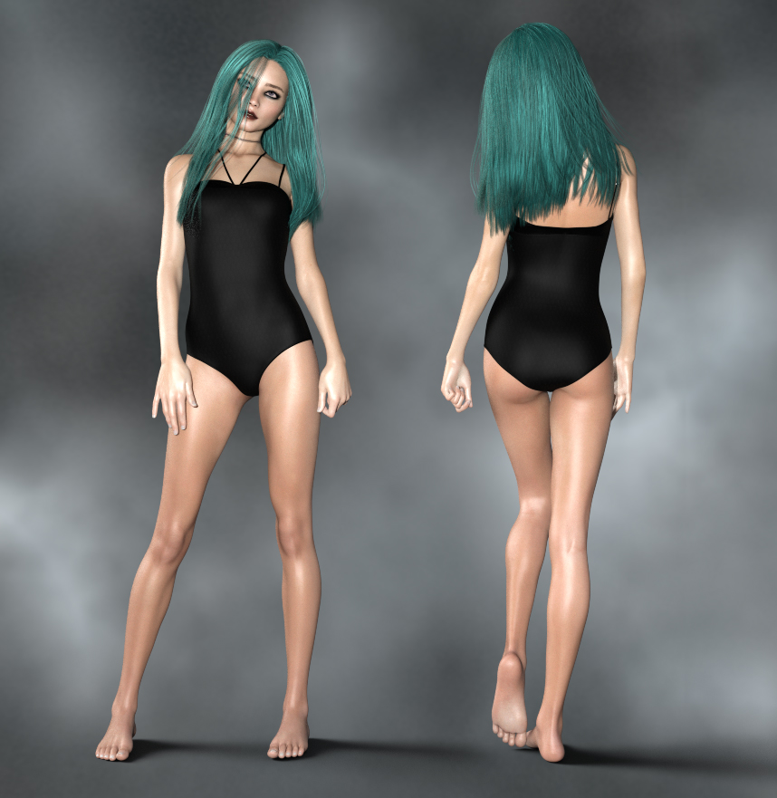 HP Zelie for Teen Kaylee 8 by: SR3, 3D Models by Daz 3D