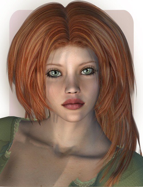 Charlotta-Hair Charlotta-Hair by: goldtasselSWAM, 3D Models by Daz 3D