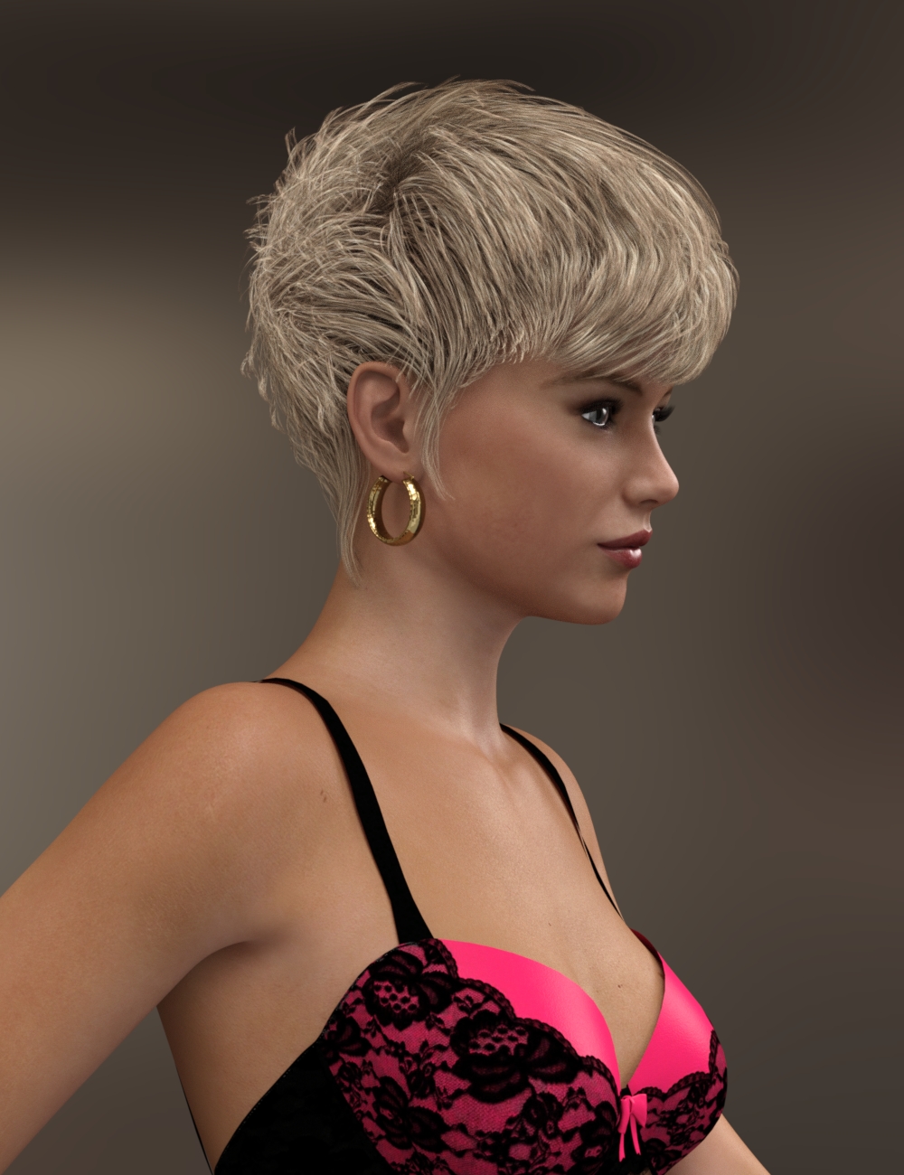 Azzuria Hairstyle for Genesis 3 and 8 Female(s) by: Neftis3D, 3D Models by Daz 3D