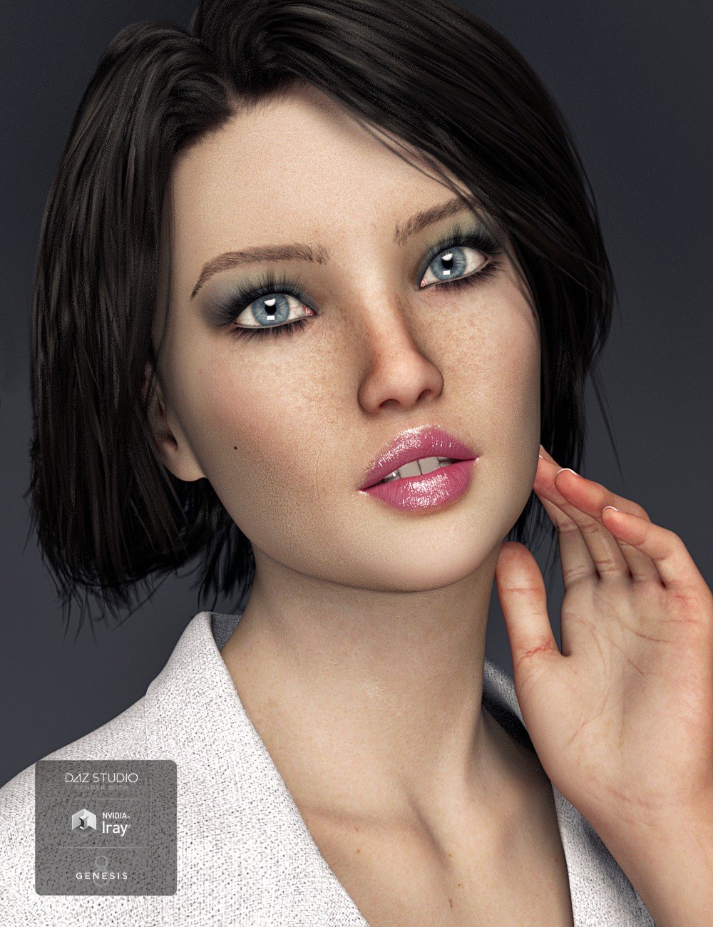 SC Nicole for Genesis 8 Female by: Second-Circle, 3D Models by Daz 3D