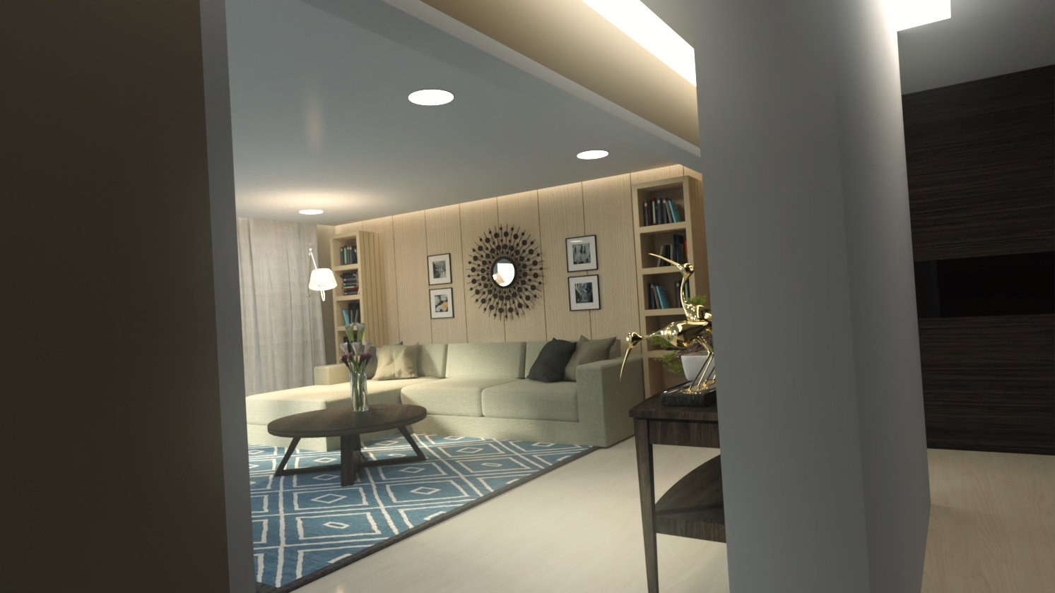 Summertime Living Room Summertime Living Room by: Digitallab3D, 3D Models by Daz 3D