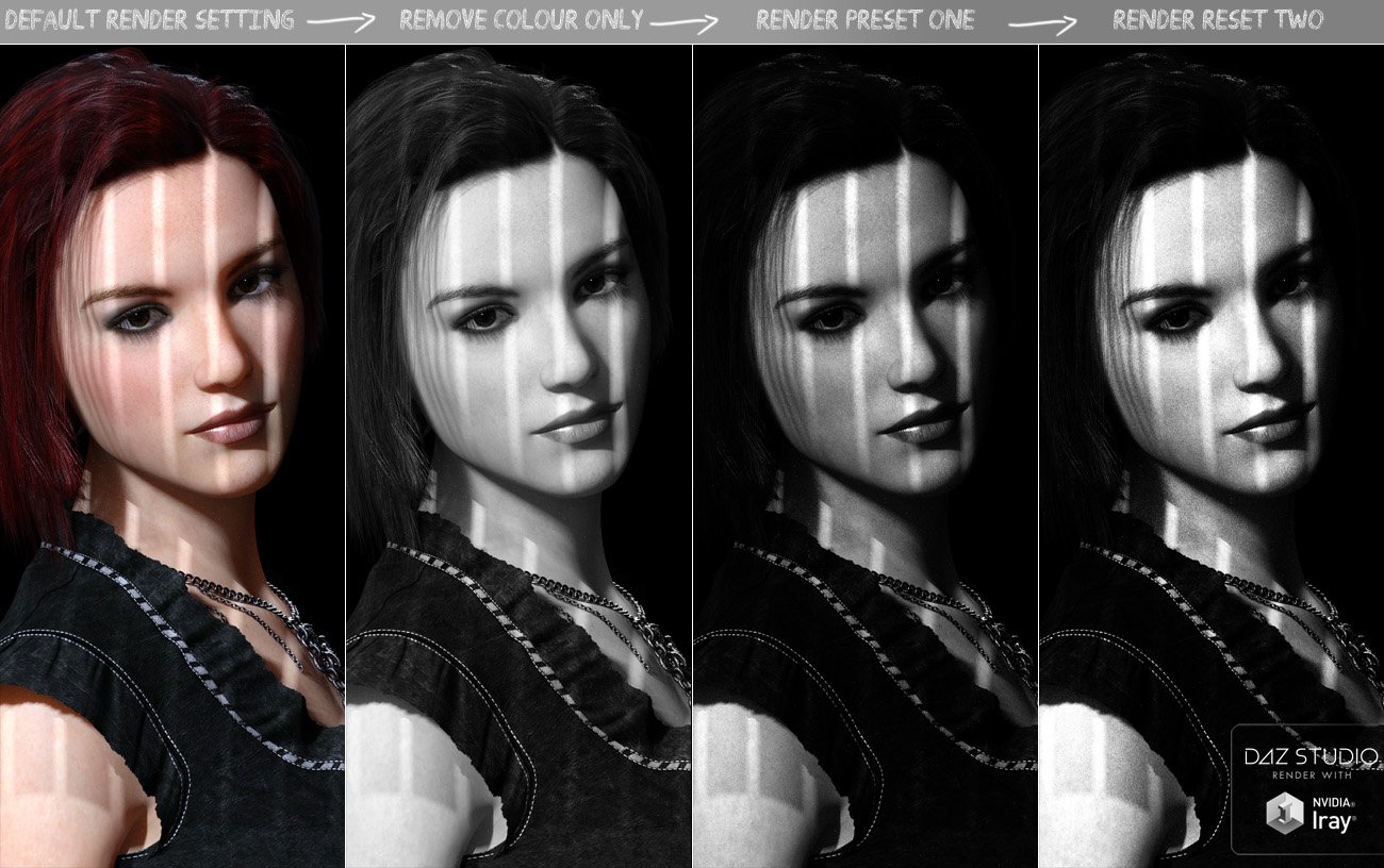 Film Noir Iray Portrait Studio Vol II Film Noir Iray Portrait Studio Vol II by: ForbiddenWhispers, 3D Models by Daz 3D