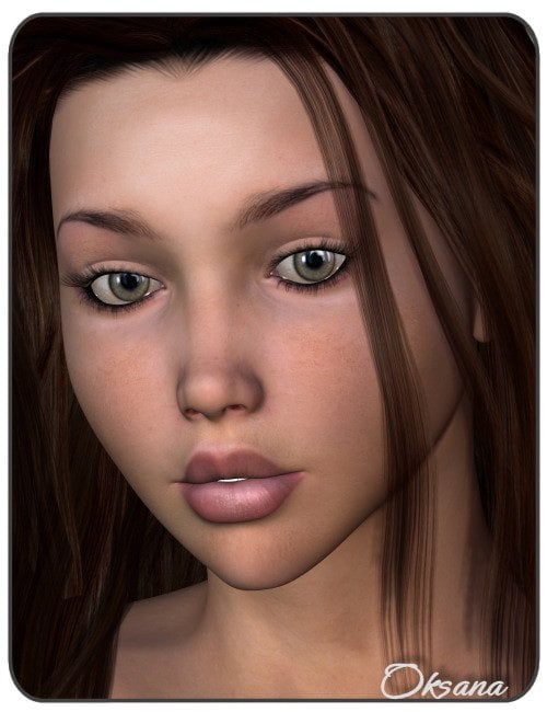 RM Oksana for V4 by: , 3D Models by Daz 3D