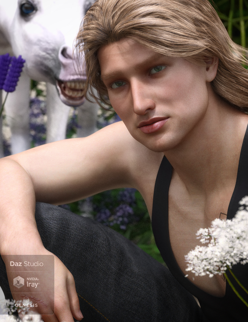 Lorenzo for Genesis 8 Male by: Darwins Mishap(s), 3D Models by Daz 3D