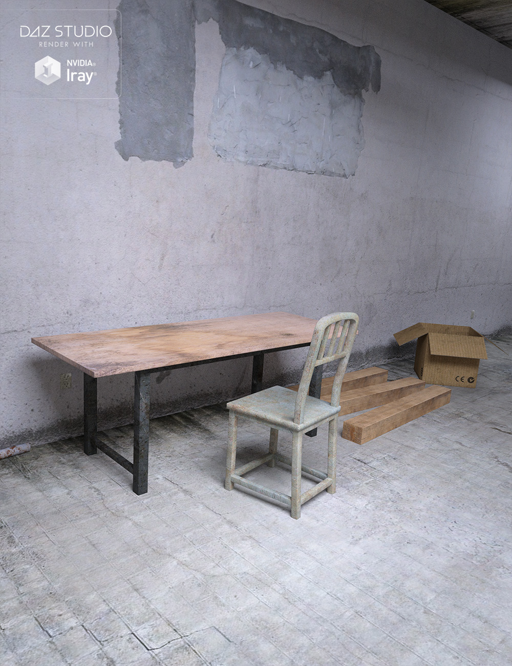 Industrial Room Interior and Props Industrial Room Interior and Props by: , 3D Models by Daz 3D