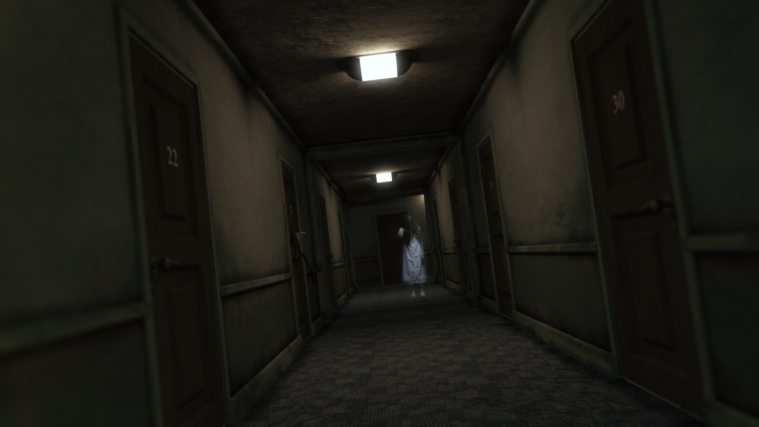 Haunted Corridor Daz 3d