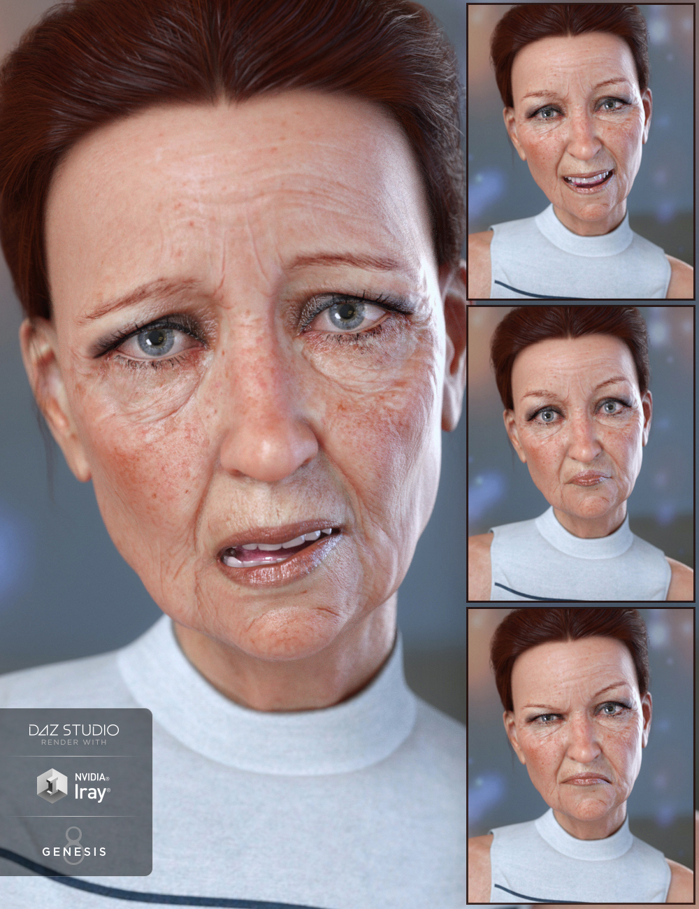 Spunky Poses and Expressions for Genesis 8 Female and Mabel 8 Spunky Poses and Expressions for Genesis 8 Female and Mabel 8 by: Capsces Digital Ink, 3D Models by Daz 3D