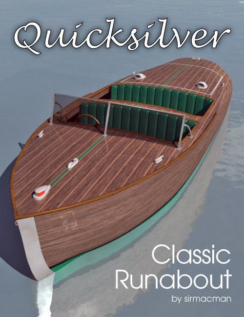 QuickSilver Classic Runabout by: sirmacman, 3D Models by Daz 3D