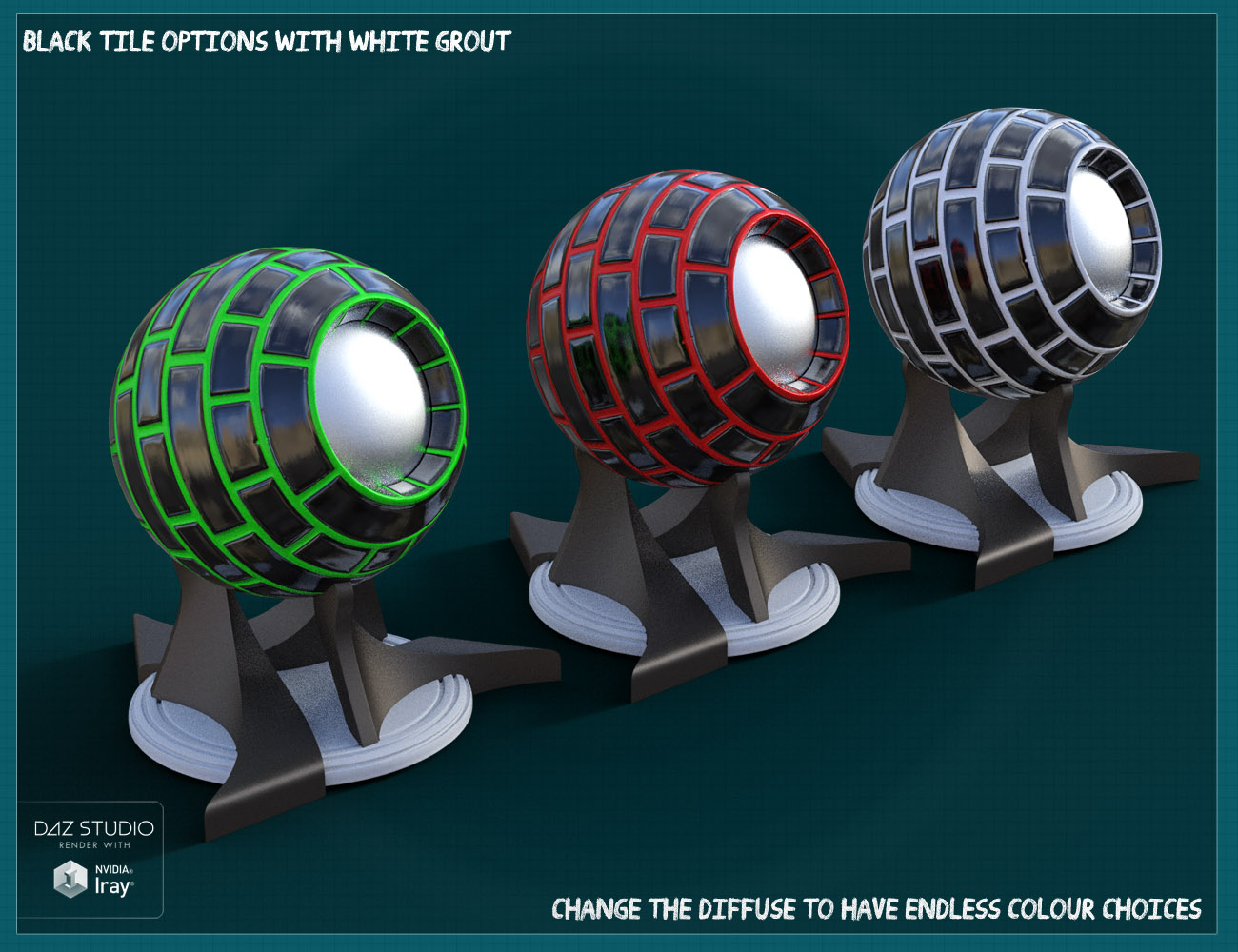 Tiles Aplenty Vol IV Tiles Aplenty Vol IV by: ForbiddenWhispers, 3D Models by Daz 3D