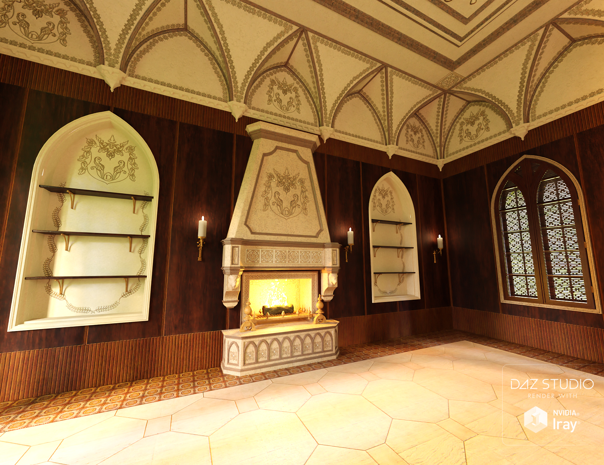 Rosemoor Manor by: Dark-Elf, 3D Models by Daz 3D