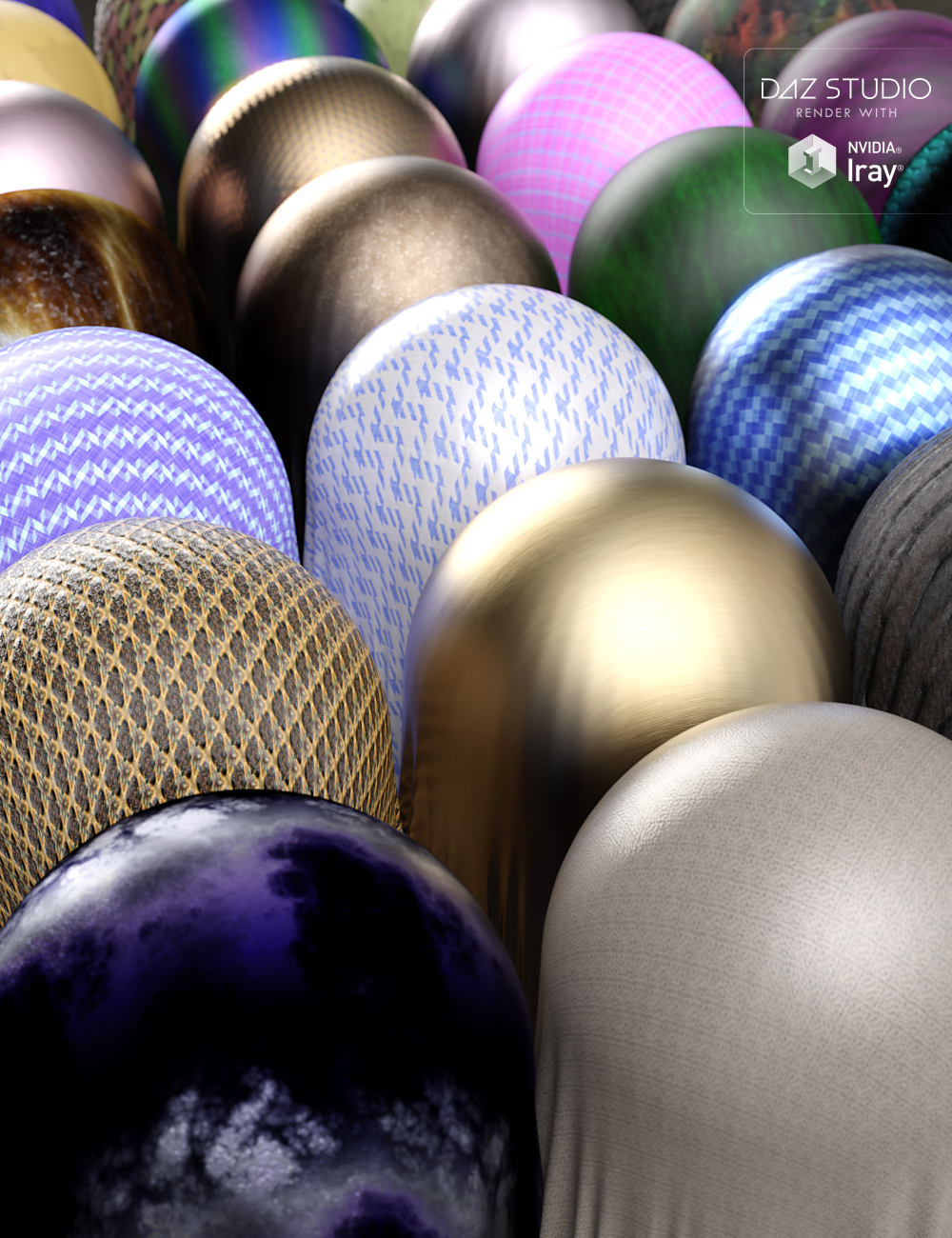 All that Glitters Iray Shaders by: JGreenlees, 3D Models by Daz 3D