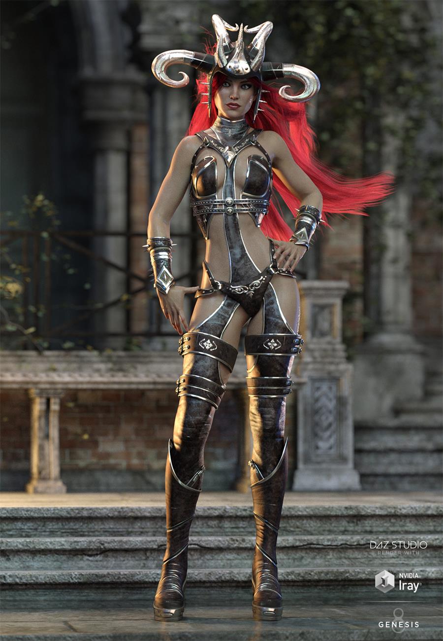 Zealoth Outfit Texture Add-On by: HM, 3D Models by Daz 3D
