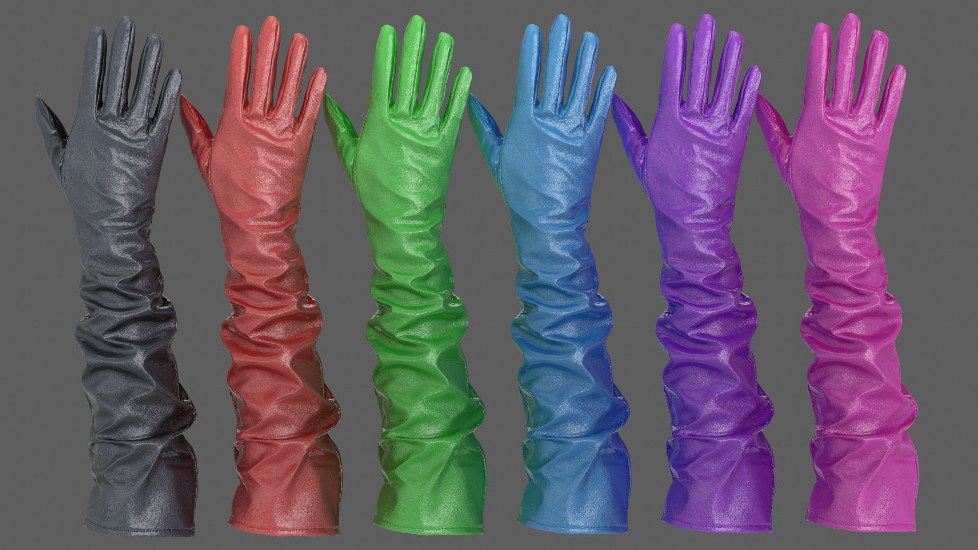 Glove-a-Licious for Genesis 8 Female(s) and FBX by: Polygonal Miniatures, 3D Models by Daz 3D