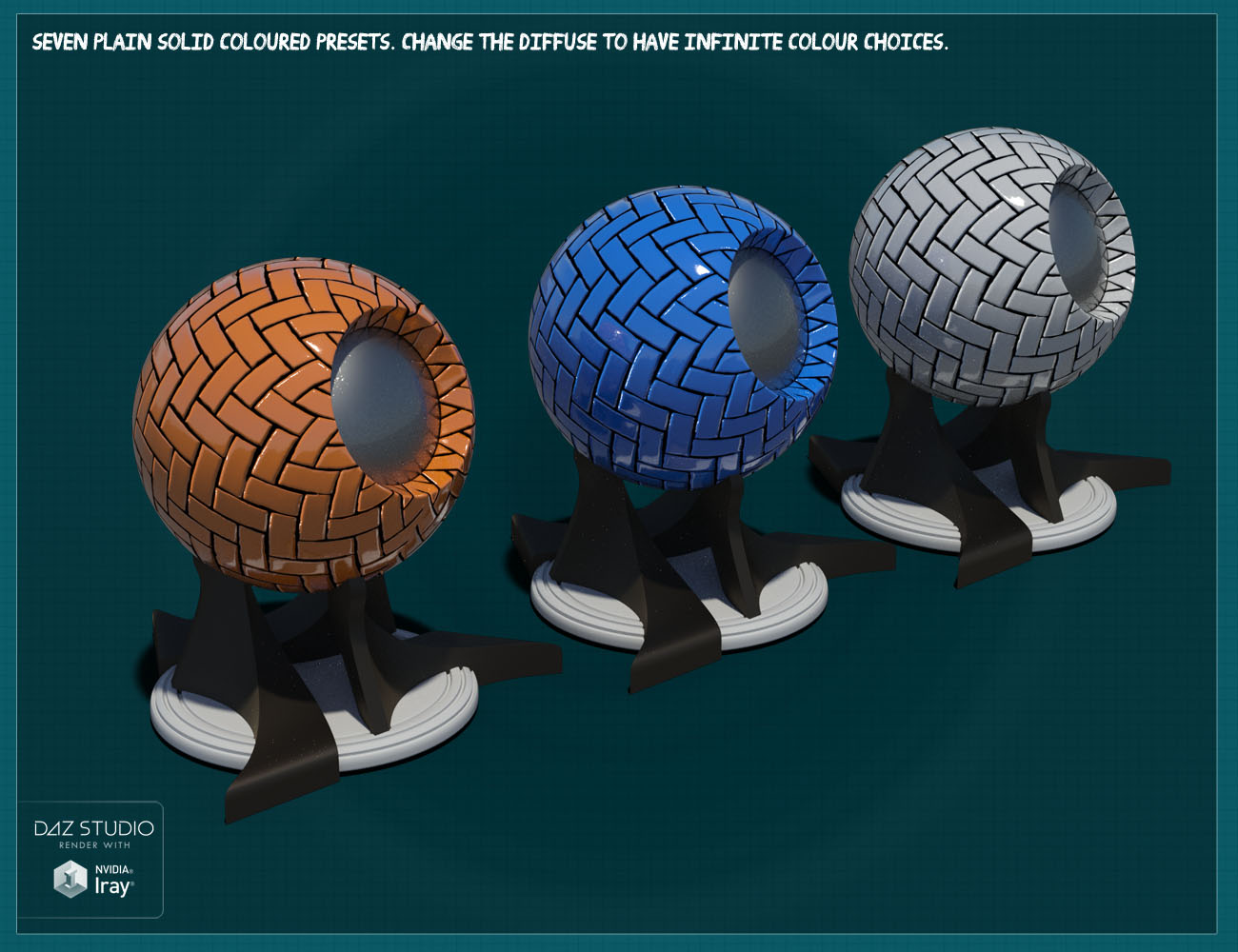 Tiles Aplenty Vol VI by: ForbiddenWhispers, 3D Models by Daz 3D