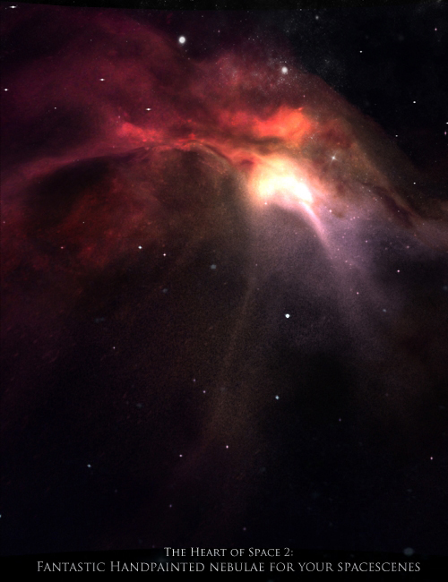 Heart of Space 2 - Nebulas by: , 3D Models by Daz 3D