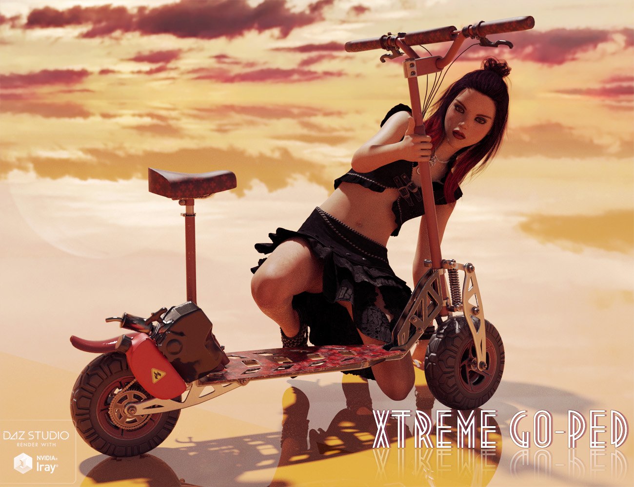 Xtreme GoPed Xtreme GoPed by: ForbiddenWhispersDavid Brinnen, 3D Models by Daz 3D
