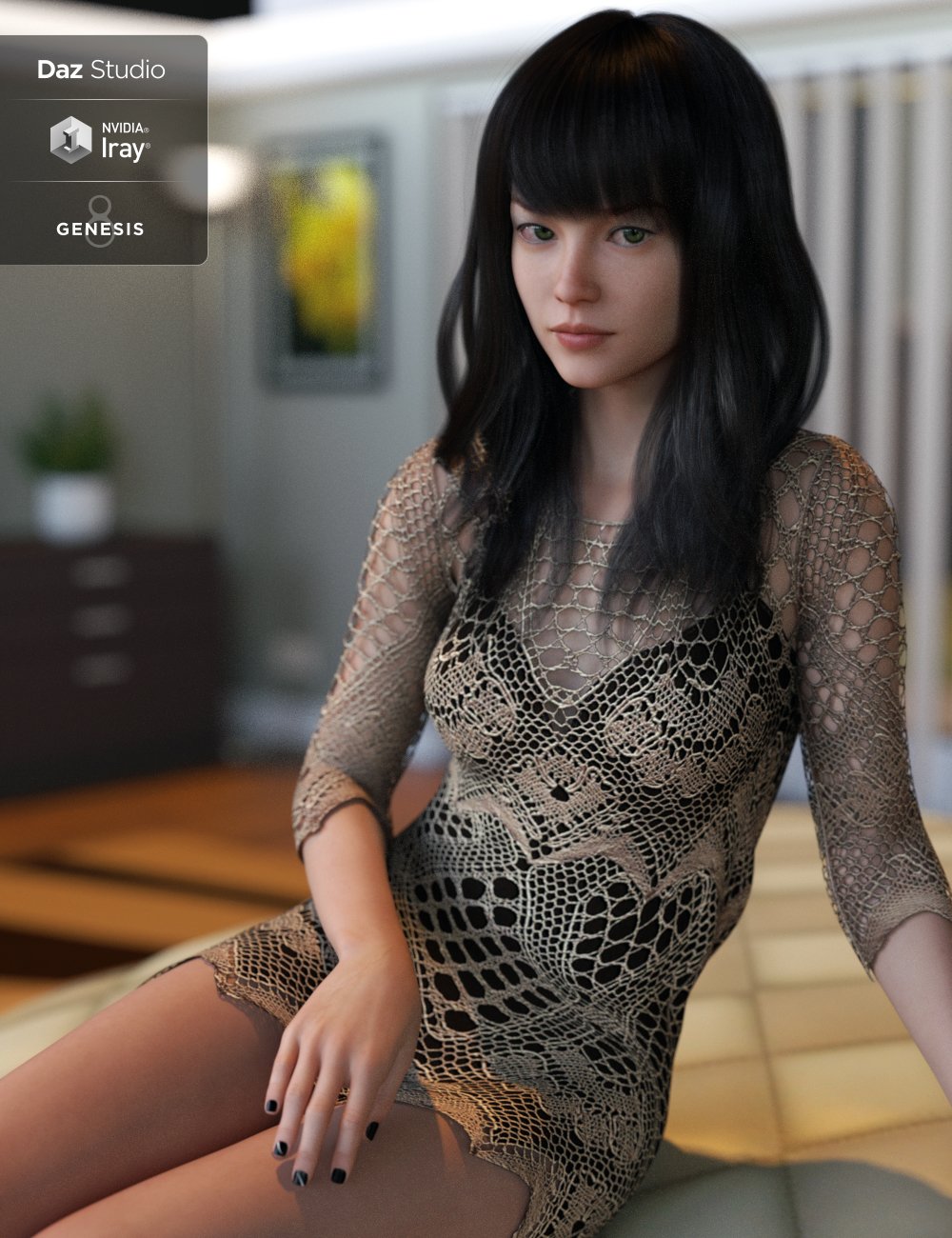 Rosaleen for Genesis 8 Female by: iSourceTextures, 3D Models by Daz 3D