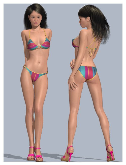 Fanny For V4 by: Freja, 3D Models by Daz 3D