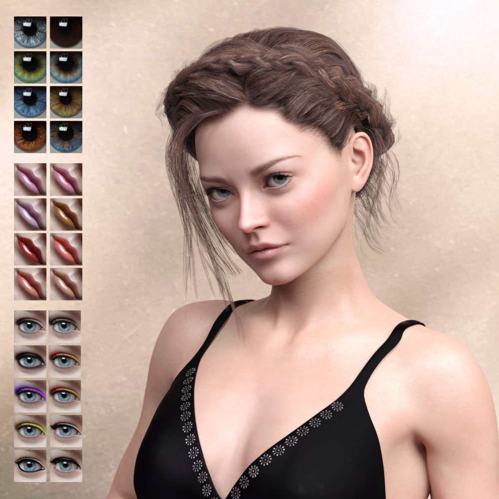 Ysabel HD for Zelara 8 by: Mousso, 3D Models by Daz 3D