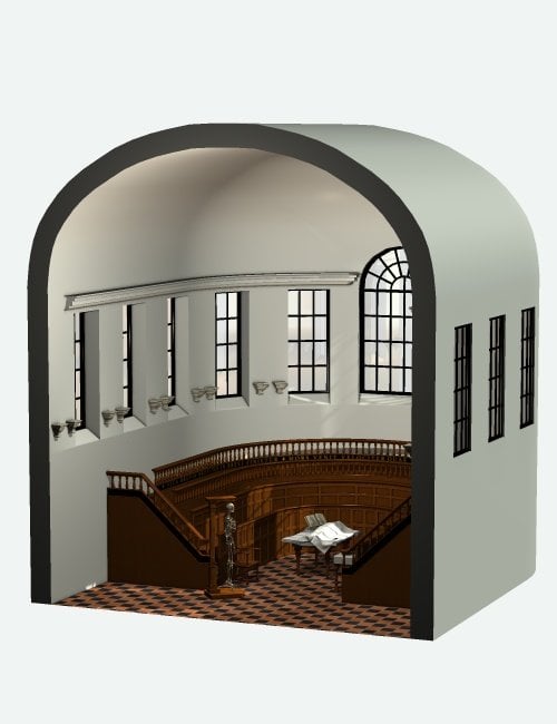 Anatomy Theatre Anatomy Theatre by: Ness Period Reproductions, 3D Models by Daz 3D