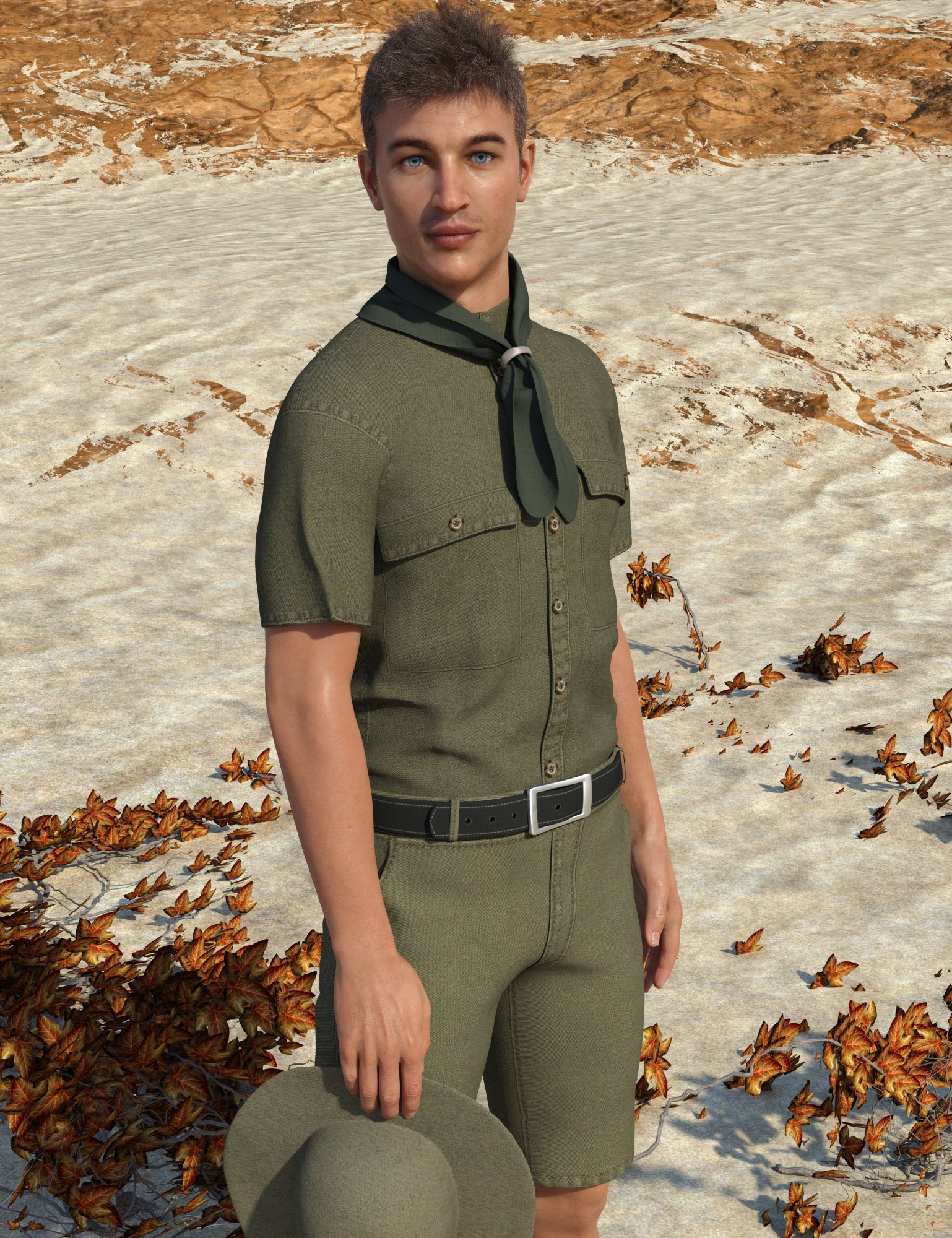 Classic Boy Scout for Genesis 8 Male(s) Classic Boy Scout for Genesis 8 Male(s) by: Oskarsson, 3D Models by Daz 3D