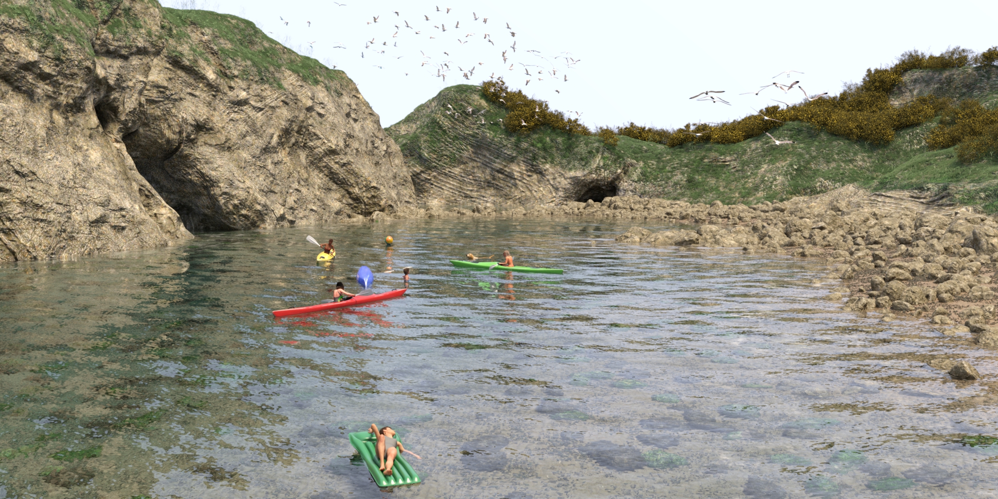 Arch Cove by: TangoAlpha, 3D Models by Daz 3D