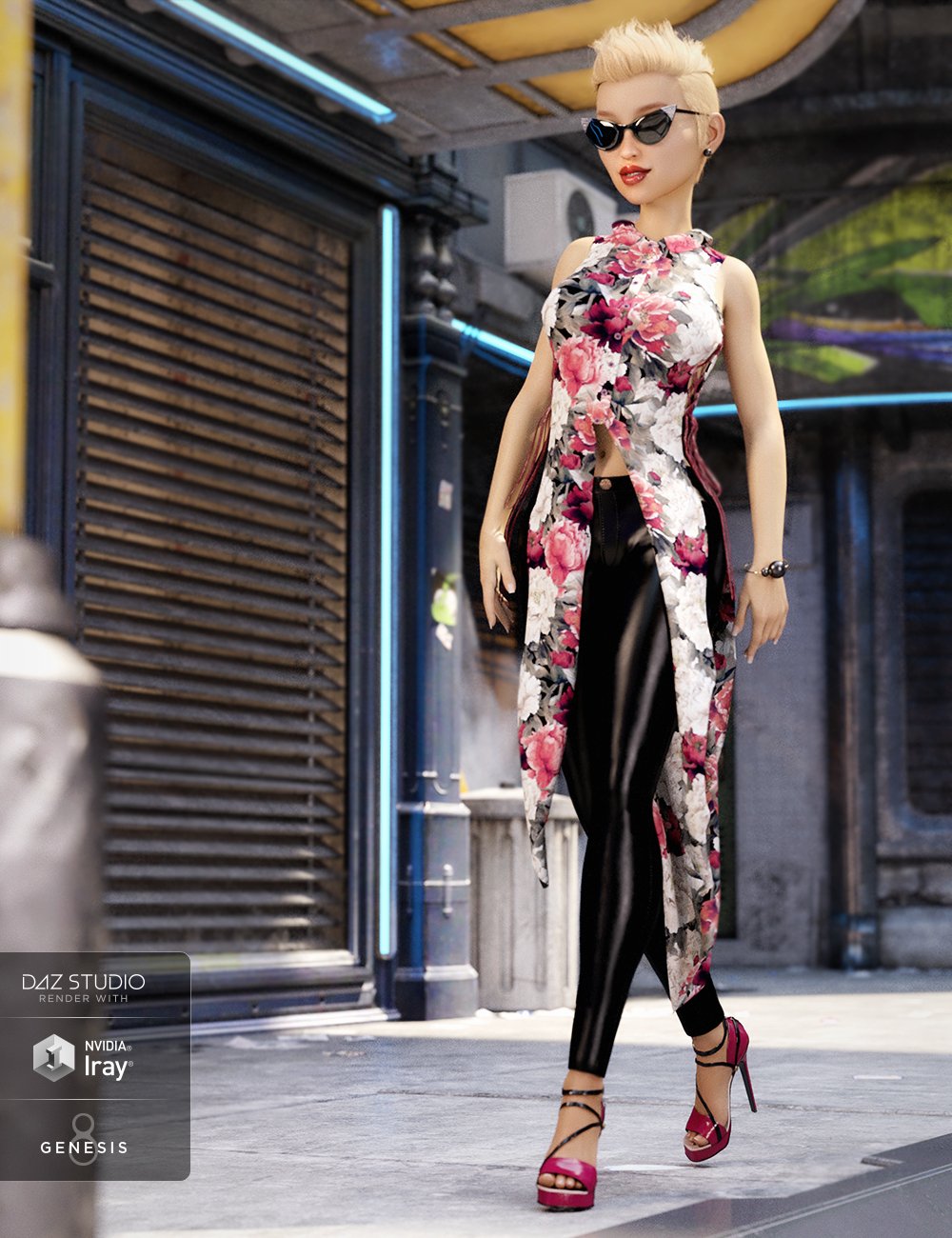 dForce Rodeo Drive Outfit Textures dForce Rodeo Drive Outfit Textures by: Anna Benjamin, 3D Models by Daz 3D