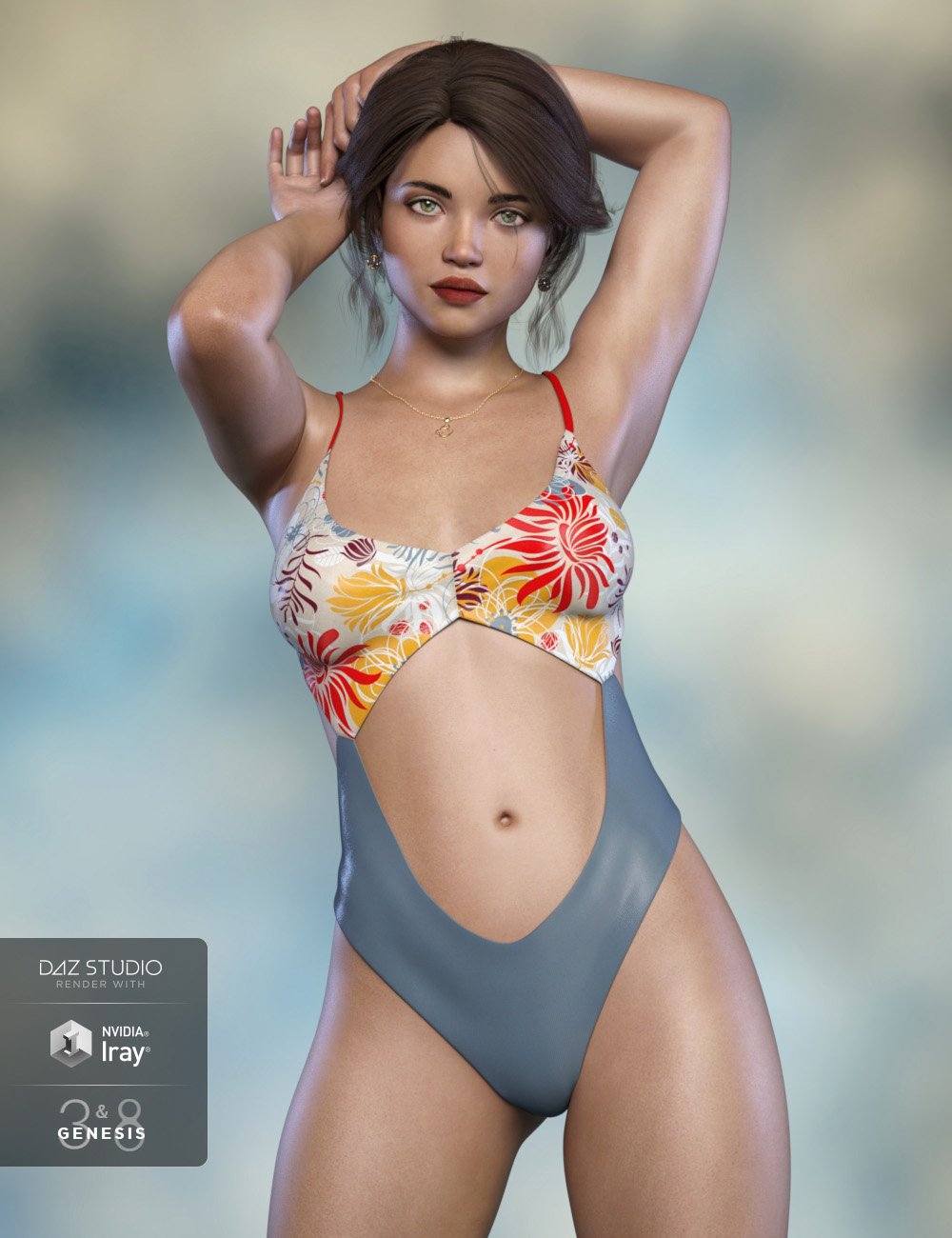 Cody for Genesis 3 & 8 Female by: CherubitSpows, 3D Models by Daz 3D