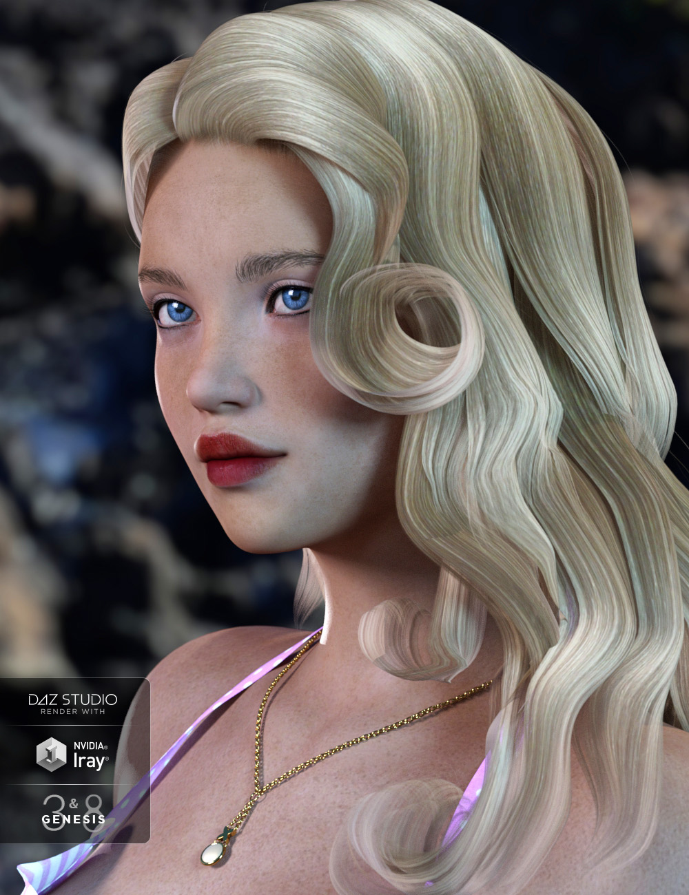 Cody for Genesis 3 & 8 Female by: CherubitSpows, 3D Models by Daz 3D