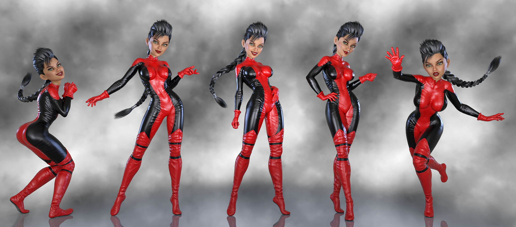 Capsces Comic Poses for The Girl 8 and Aiko 8 Capsces Comic Poses for The Girl 8 and Aiko 8 by: Capsces Digital Ink, 3D Models by Daz 3D