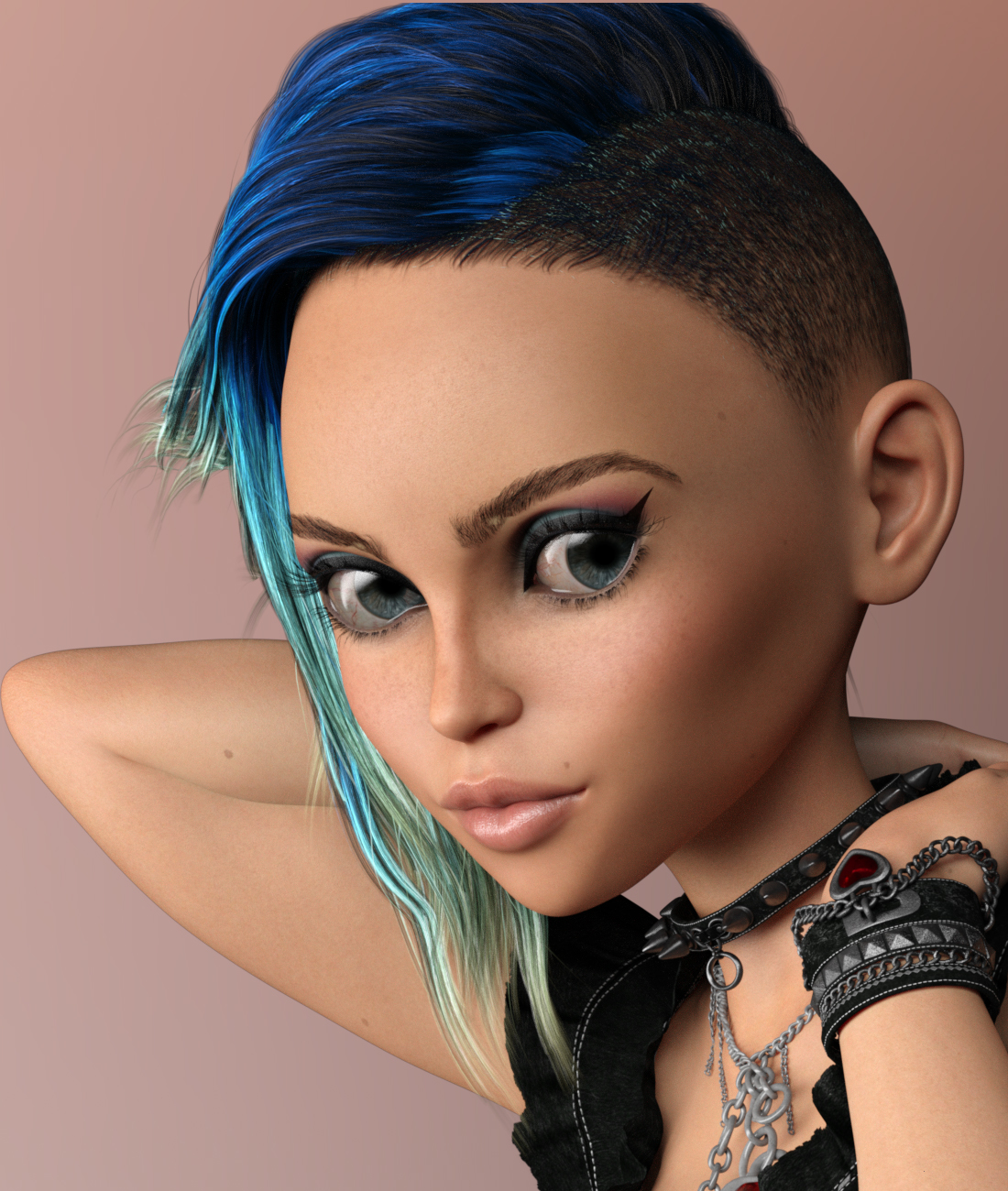 Vanessa for The Girl 8 by: 3DSublimeProductionsVex, 3D Models by Daz 3D
