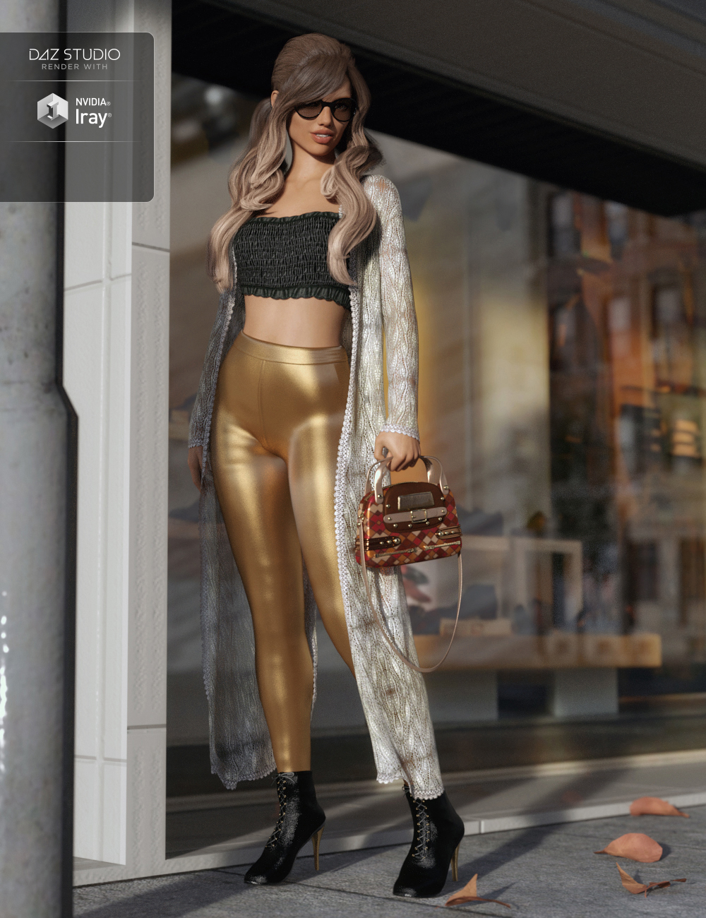 dForce Day Out Outfit Textures dForce Day Out Outfit Textures by: Shox-Design, 3D Models by Daz 3D
