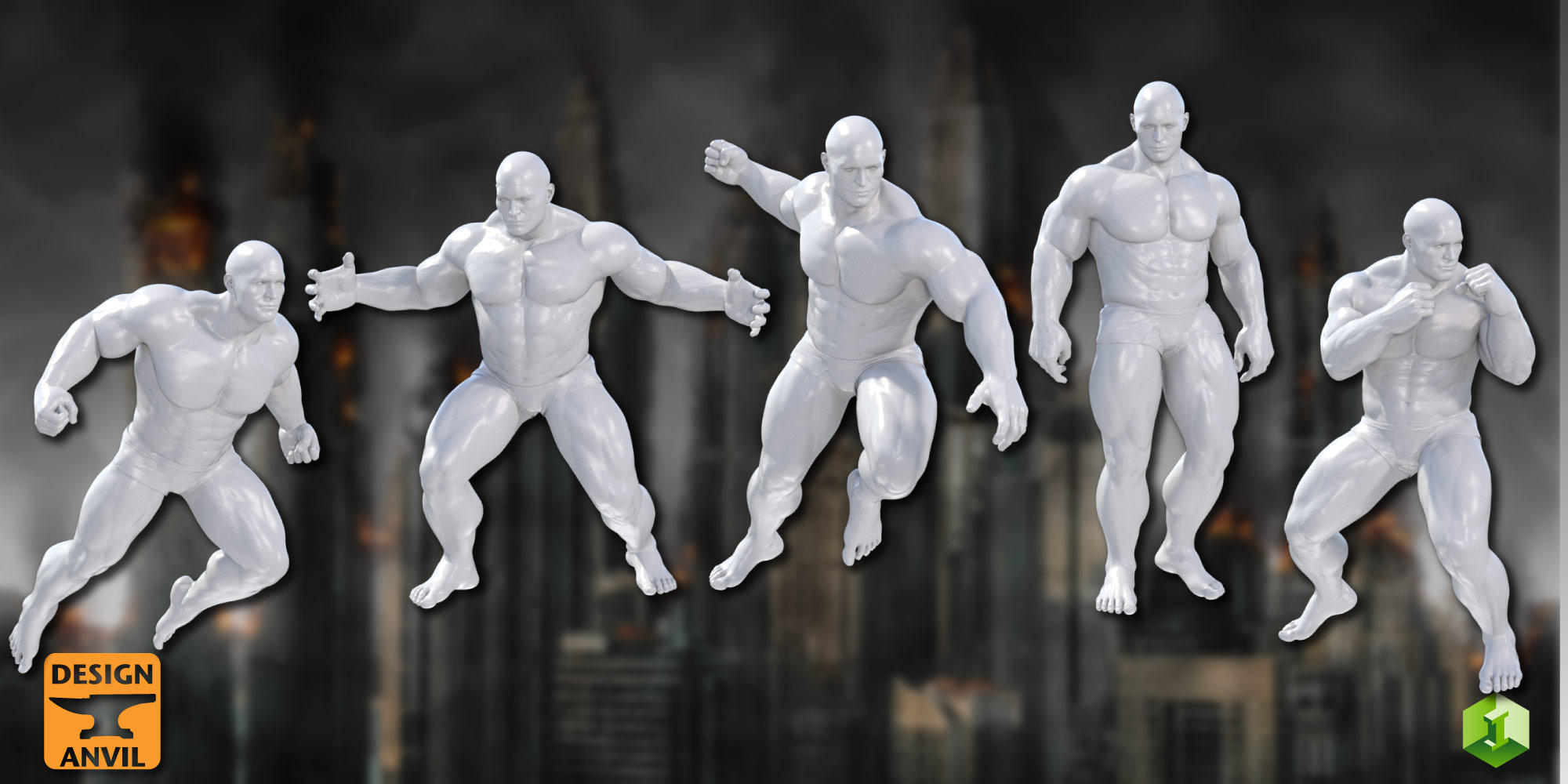 DA Untamed Poses for The Brute 8 DA Untamed Poses for The Brute 8 by: Design Anvil, 3D Models by Daz 3D