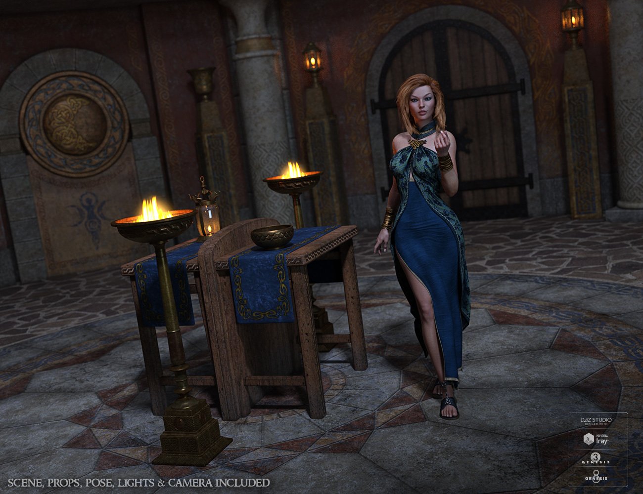 DM's Moon Circle DM's Moon Circle by: Daniemarforno, 3D Models by Daz 3D