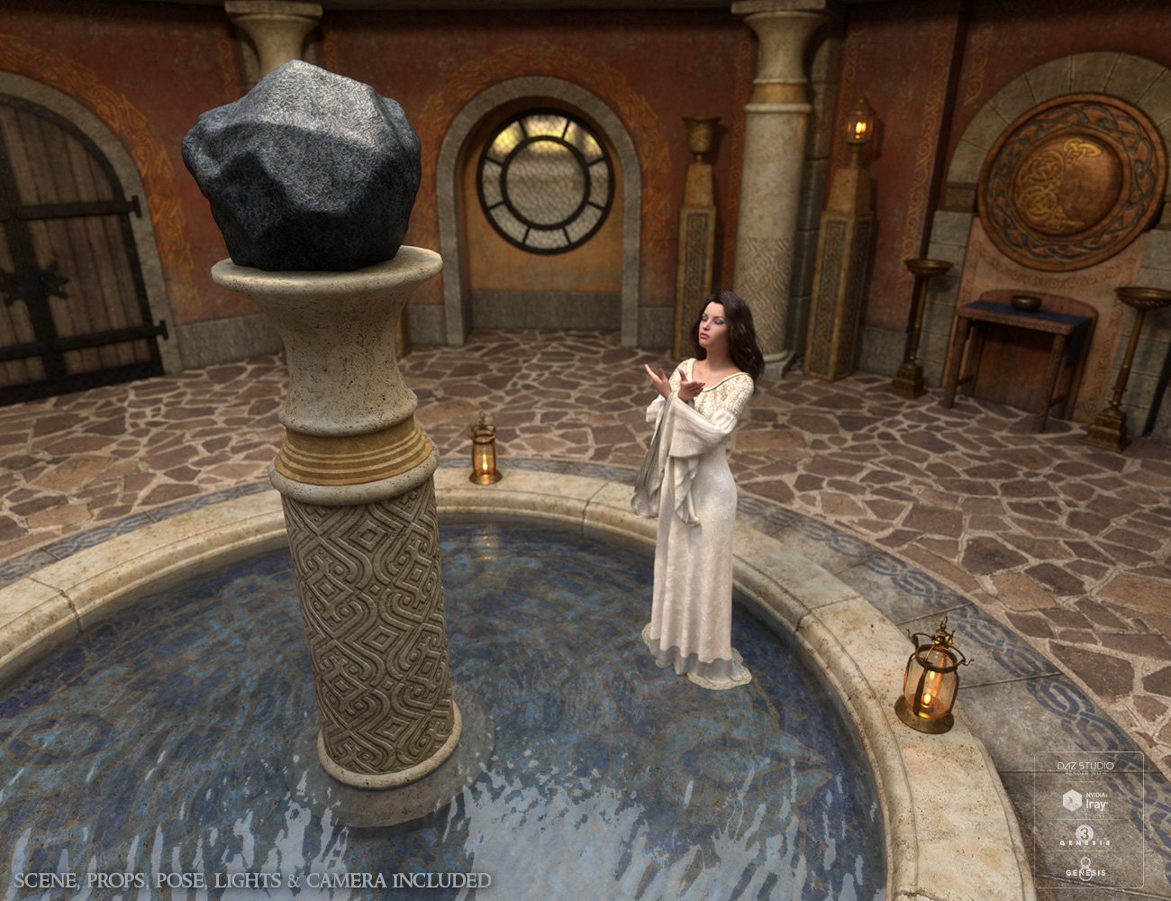 DM's Moon Circle DM's Moon Circle by: Daniemarforno, 3D Models by Daz 3D