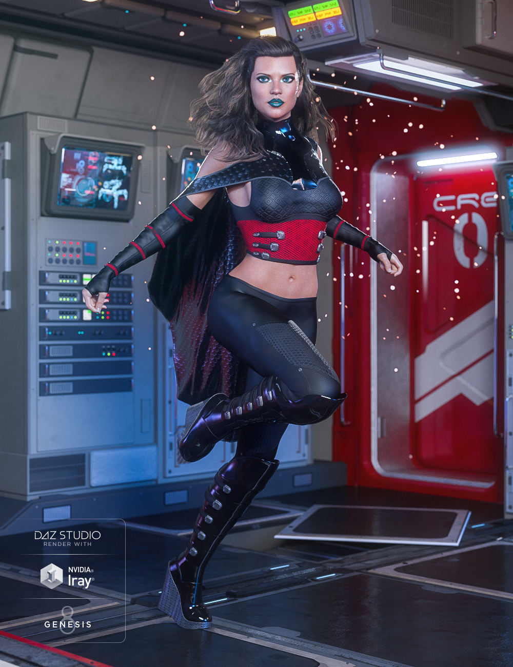 dForce Stargazer Outfit Textures dForce Stargazer Outfit Textures by: Moonscape GraphicsSade, 3D Models by Daz 3D