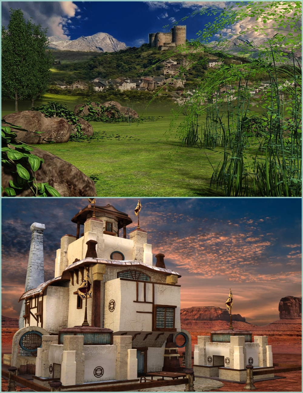 Amazing Horizons for Iray Worlds-Plus by: Magix 101, 3D Models by Daz 3D