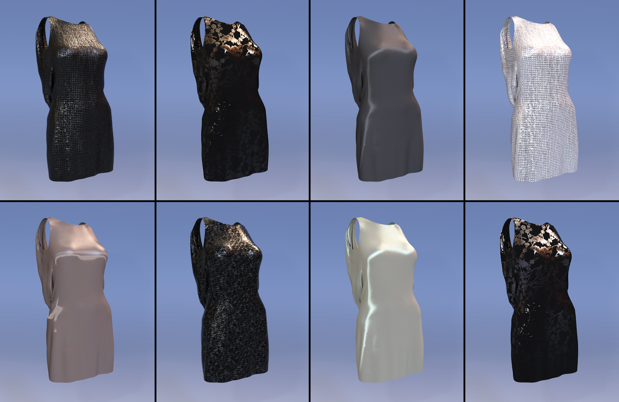 dForce All That Glitters Outfit Textures by: CynderBlue, 3D Models by Daz 3D