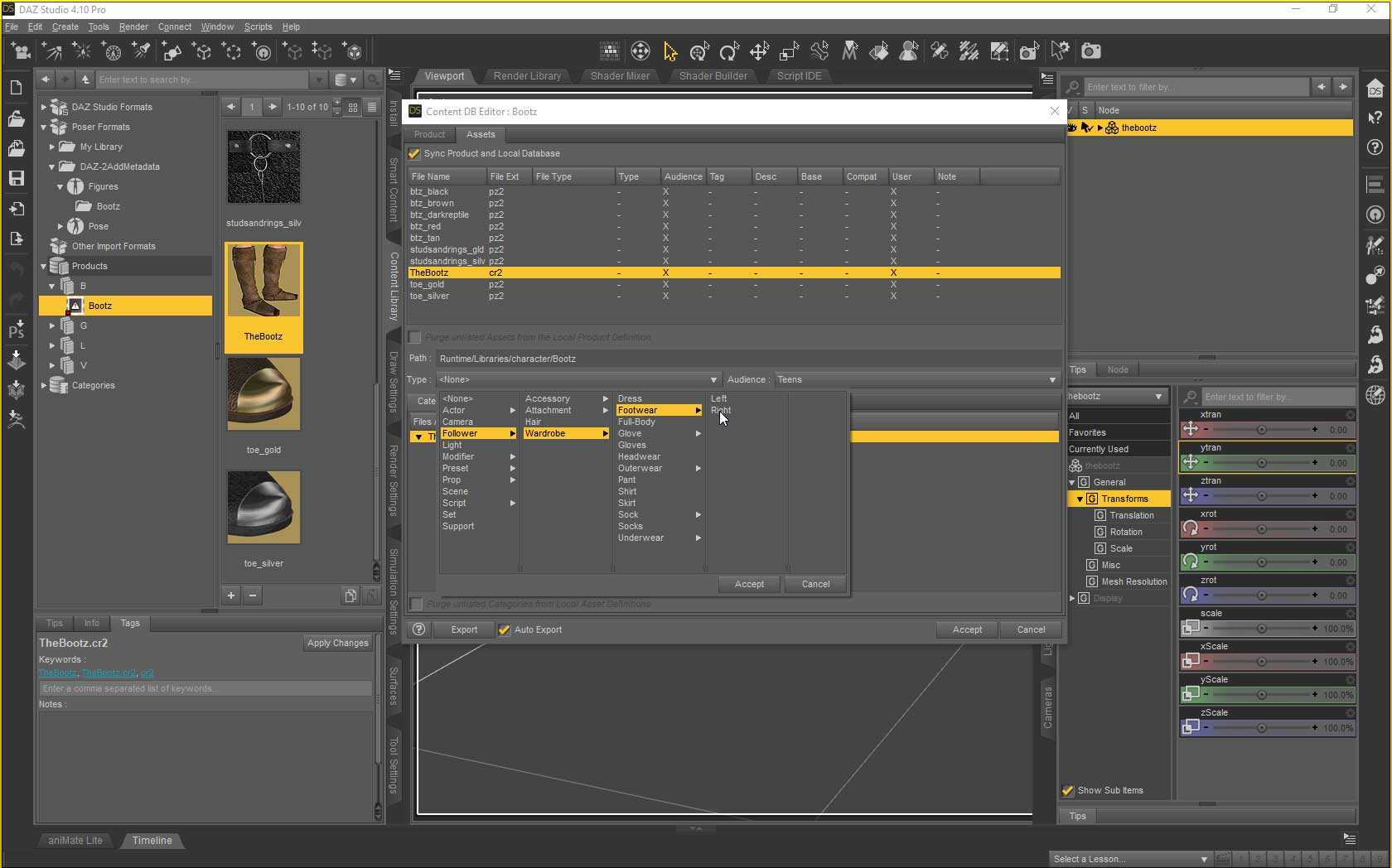 Smartening up the Daz Studio Database Smartening up the Daz Studio Database by: CganArki, 3D Models by Daz 3D