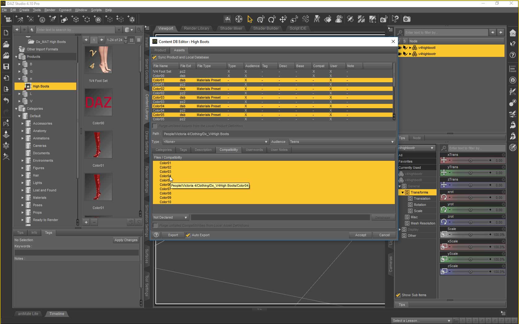 Smartening up the Daz Studio Database Smartening up the Daz Studio Database by: CganArki, 3D Models by Daz 3D