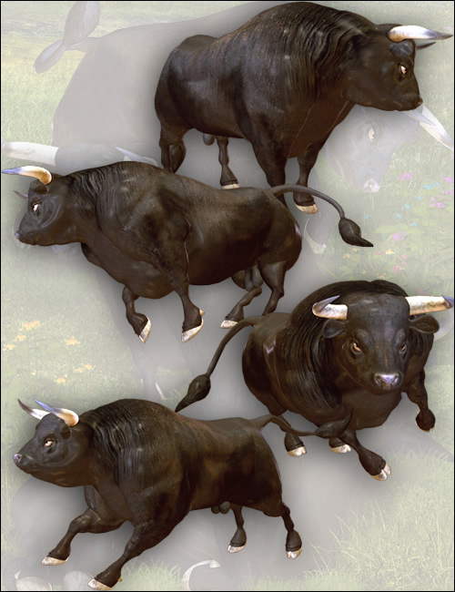 A Bull's Life by: Digiport, 3D Models by Daz 3D
