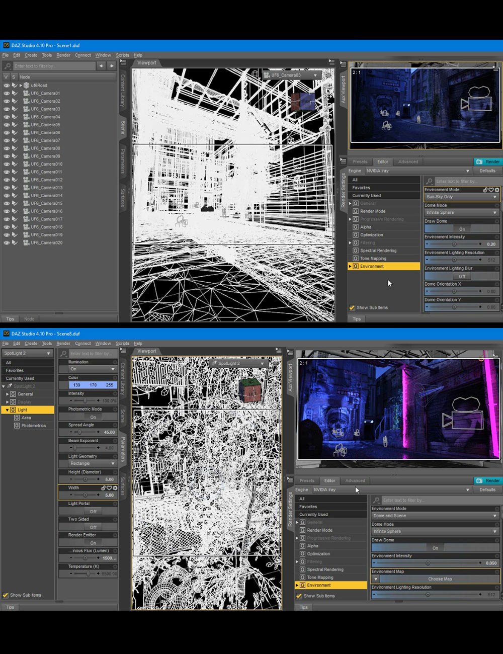 Midnight Rendering Secrets for Urban Future 6 Midnight Rendering Secrets for Urban Future 6 by: Dreamlight, 3D Models by Daz 3D