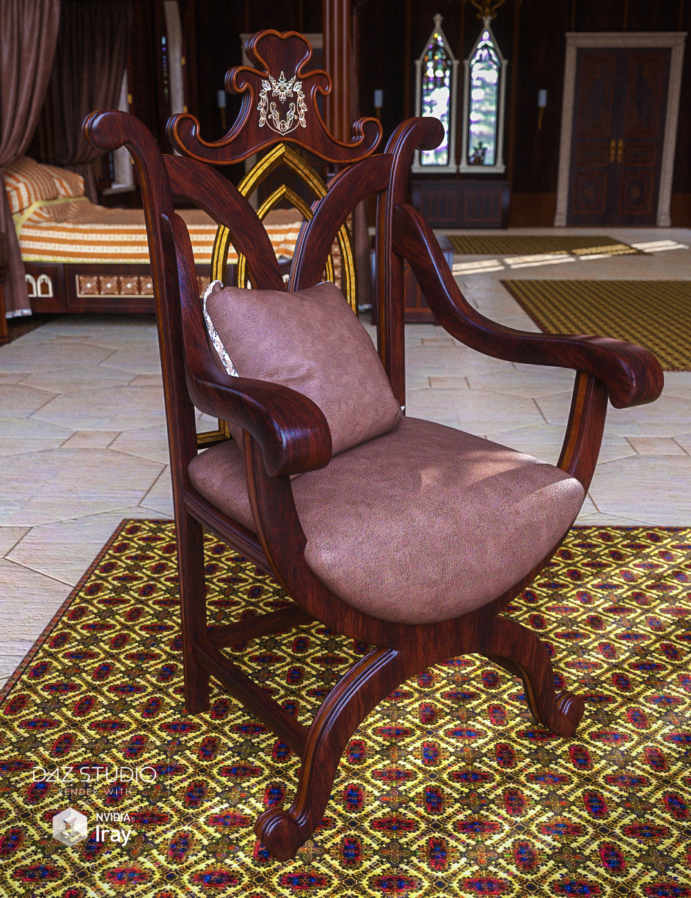 Rosemoor Manor II - Furniture Rosemoor Manor II - Furniture by: Dark-Elf, 3D Models by Daz 3D