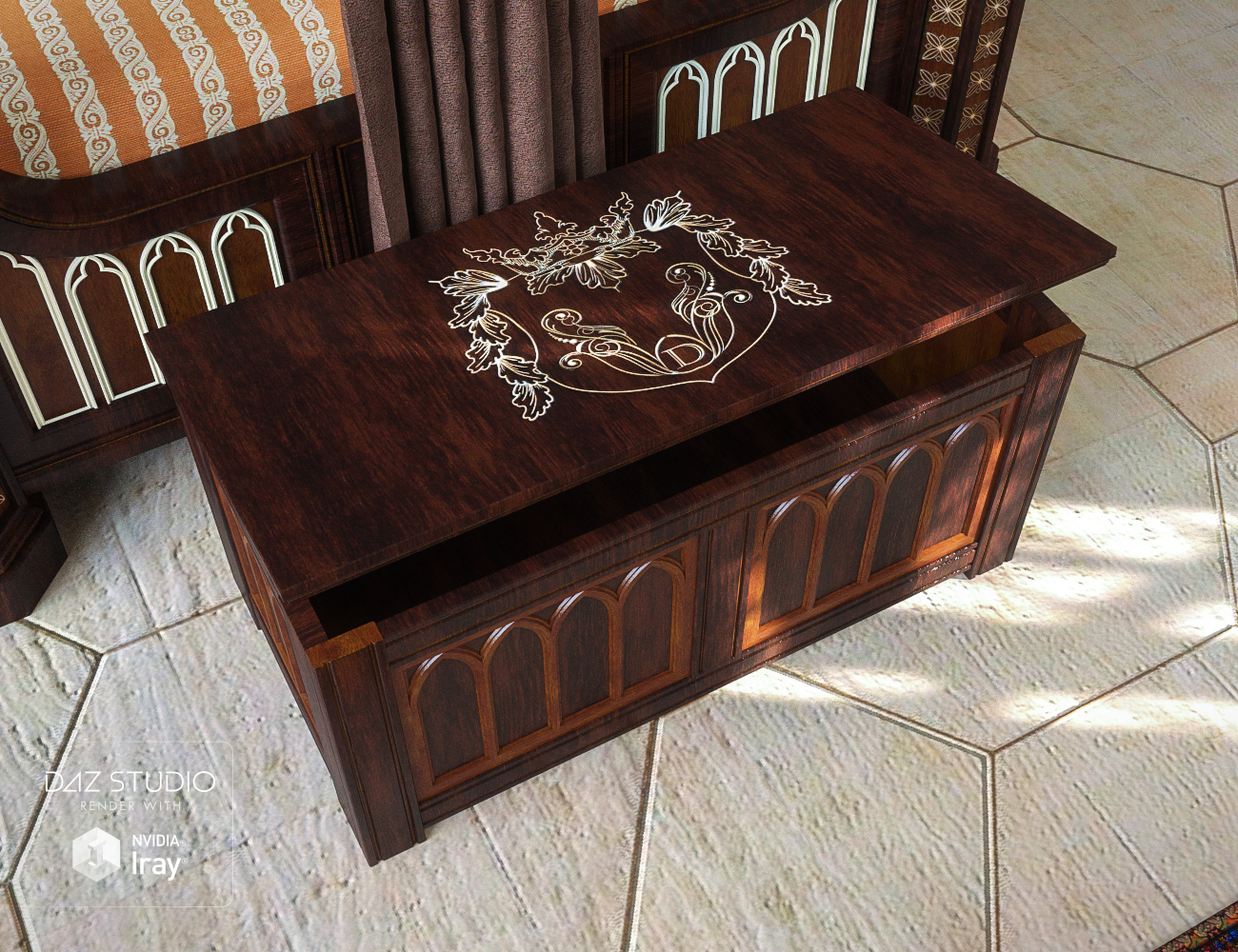 Rosemoor Manor II - Furniture Rosemoor Manor II - Furniture by: Dark-Elf, 3D Models by Daz 3D