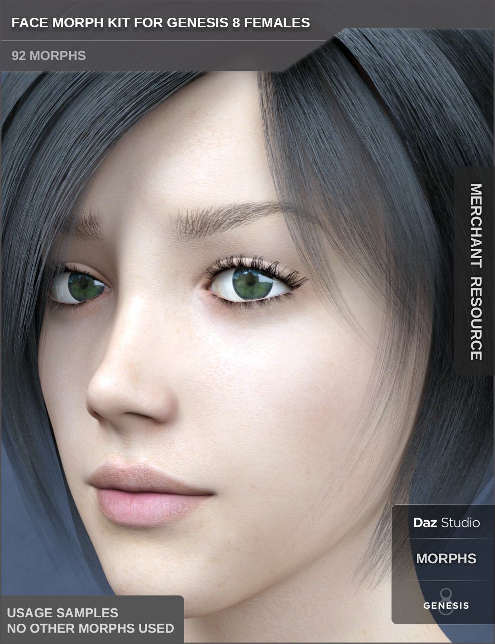 Face Morph Kit for Genesis 8 Female Face Morph Kit for Genesis 8 Female by: SF-Design, 3D Models by Daz 3D