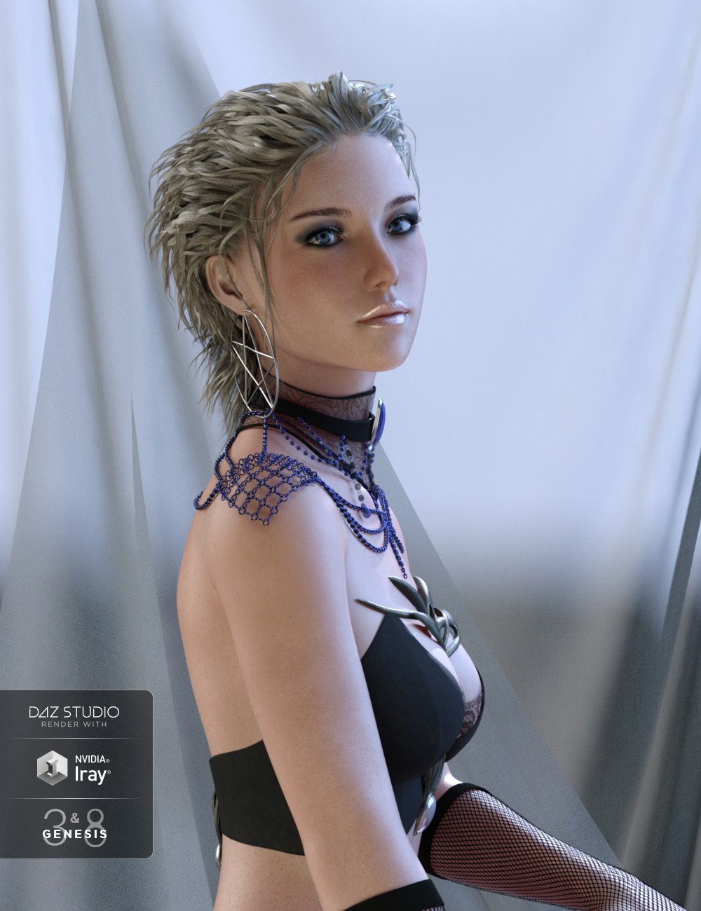 Emma for Genesis 3 & 8 Female Emma for Genesis 3 & 8 Female by: Cherubit, 3D Models by Daz 3D